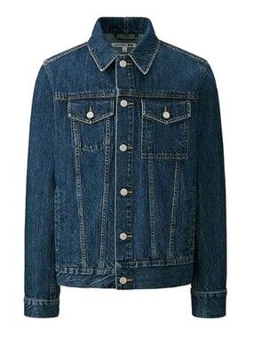 JW Anderson x Uniqlo Denim Trucker Jacket M Dark Rinse